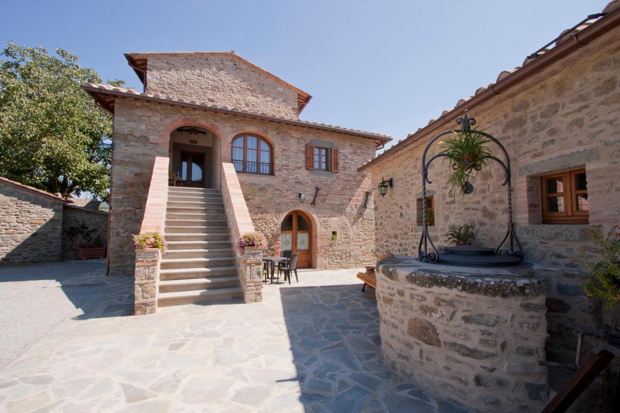 コルトーナ Casale L'Antico Carro Bed & Breakfast エクステリア 写真